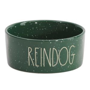 🚨FLASH SALE!🚨 NWT RAE DUNN 🐶 Reindog 🎄 6” Pet Bowl